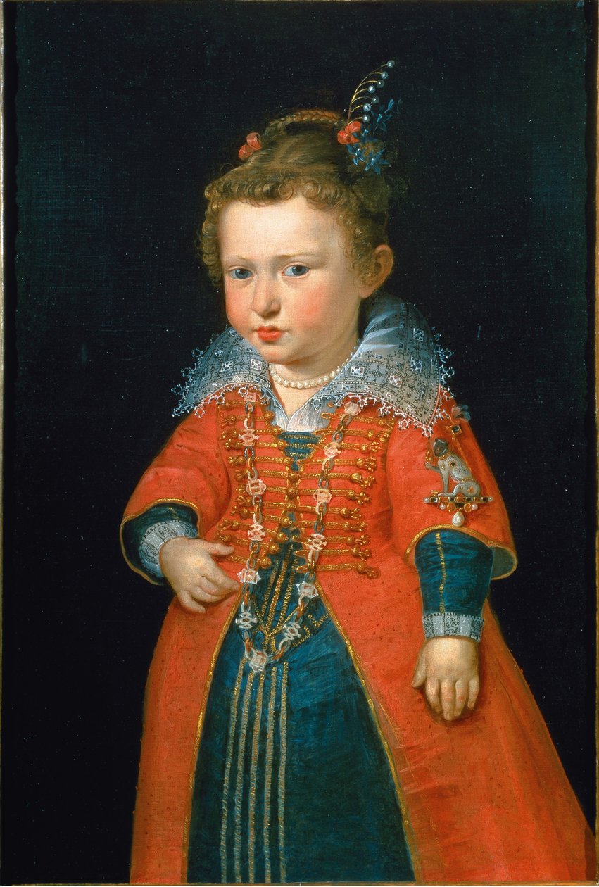 Eleonora Gonzaga 1598-1655 im Alter von zwei Jahren, ca. 1600 von Pieter Paul Rubens