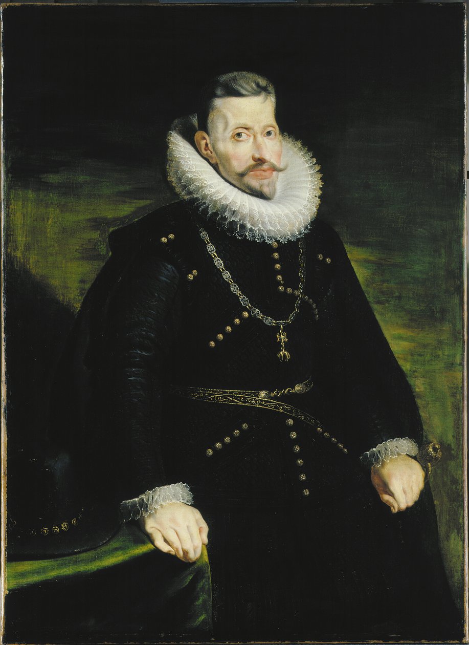 Porträt von Erzherzog Albrecht von Österreich 1559-1621, Gouverneur der Spanischen Niederlande von Pieter Paul Rubens