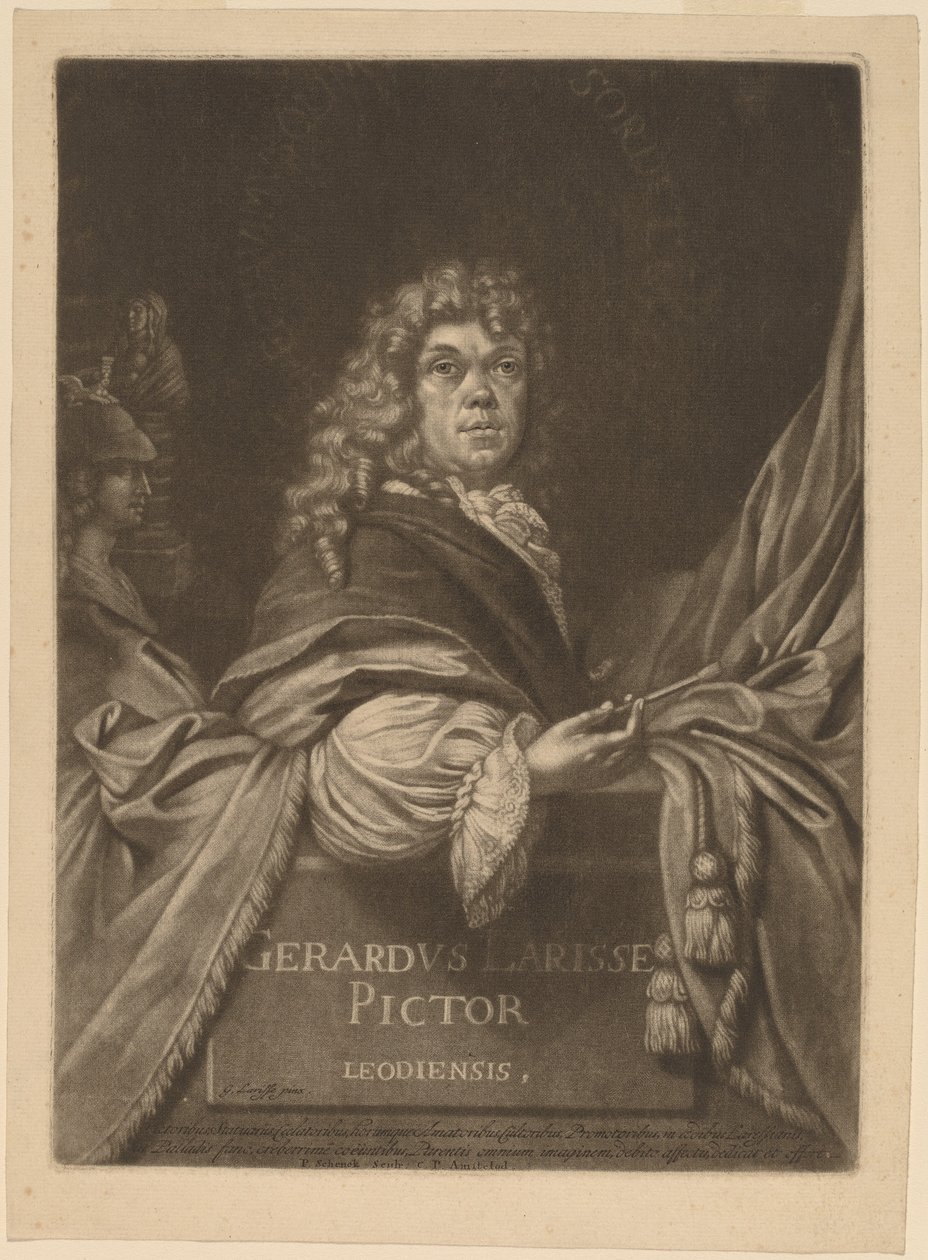 Gerard de Lairesse von Pieter Schenck I after Gerard de Lairesse