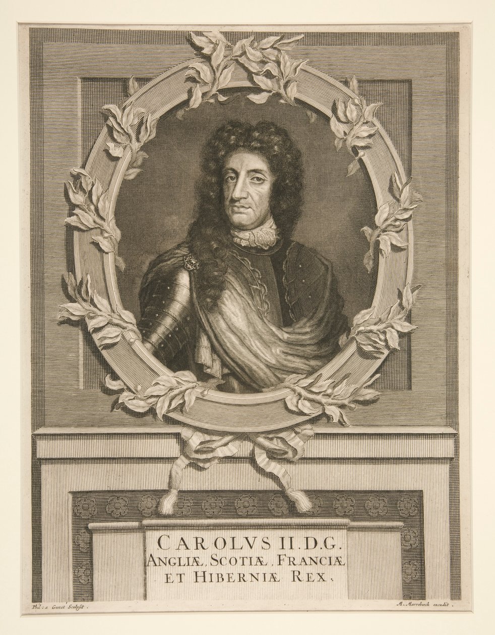 Karl II., König von England (1630-1685) von Pieter Stevens van Gunst