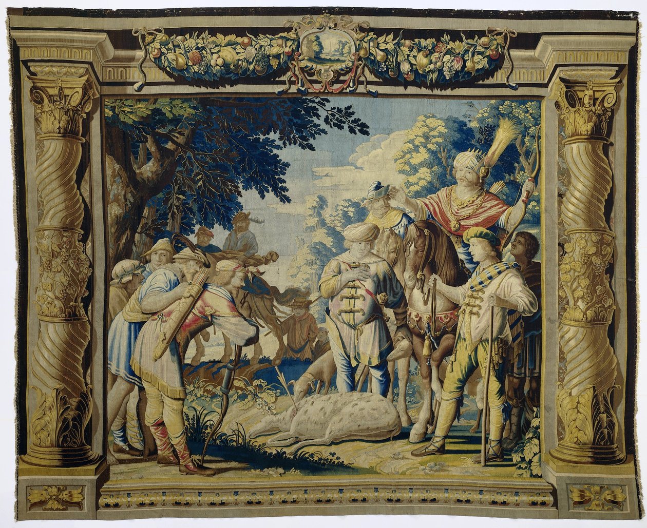 Der Tod einer Artemis geweihten Hirschkuh von Pieter de Cracht