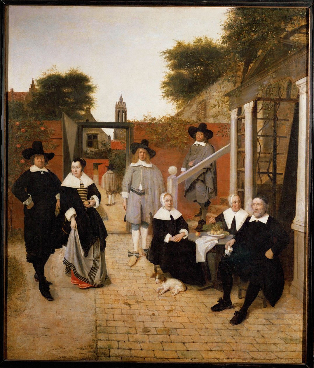 Eine niederländische Familie von Pieter de Hooch