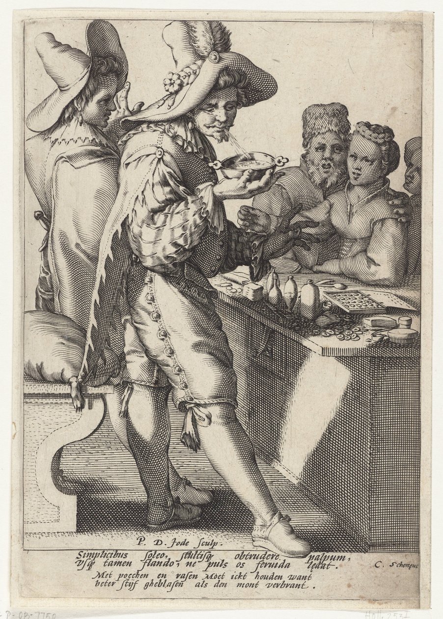 Besser hart geblasen als den Mund verbrannt von Pieter de Jode (I)
