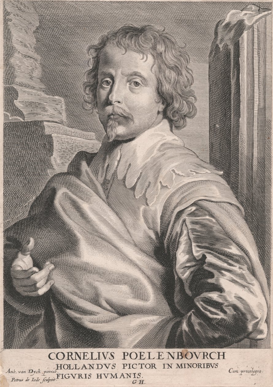 Cornelius Poelenbourch, Hollandus Pictor in Minoribus, Figuris Humanis von Pieter de Jode