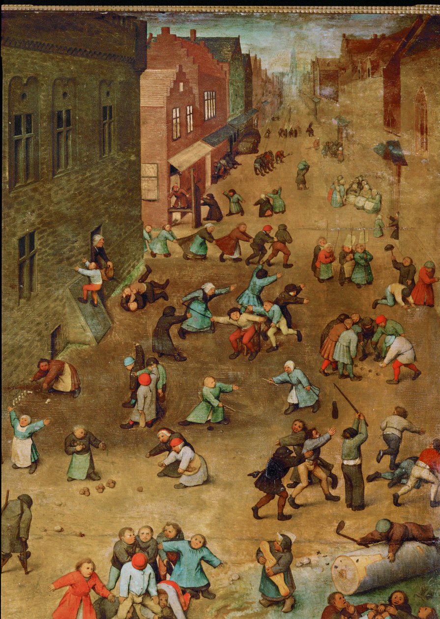 Kinderspiele von Pieter the Elder Bruegel