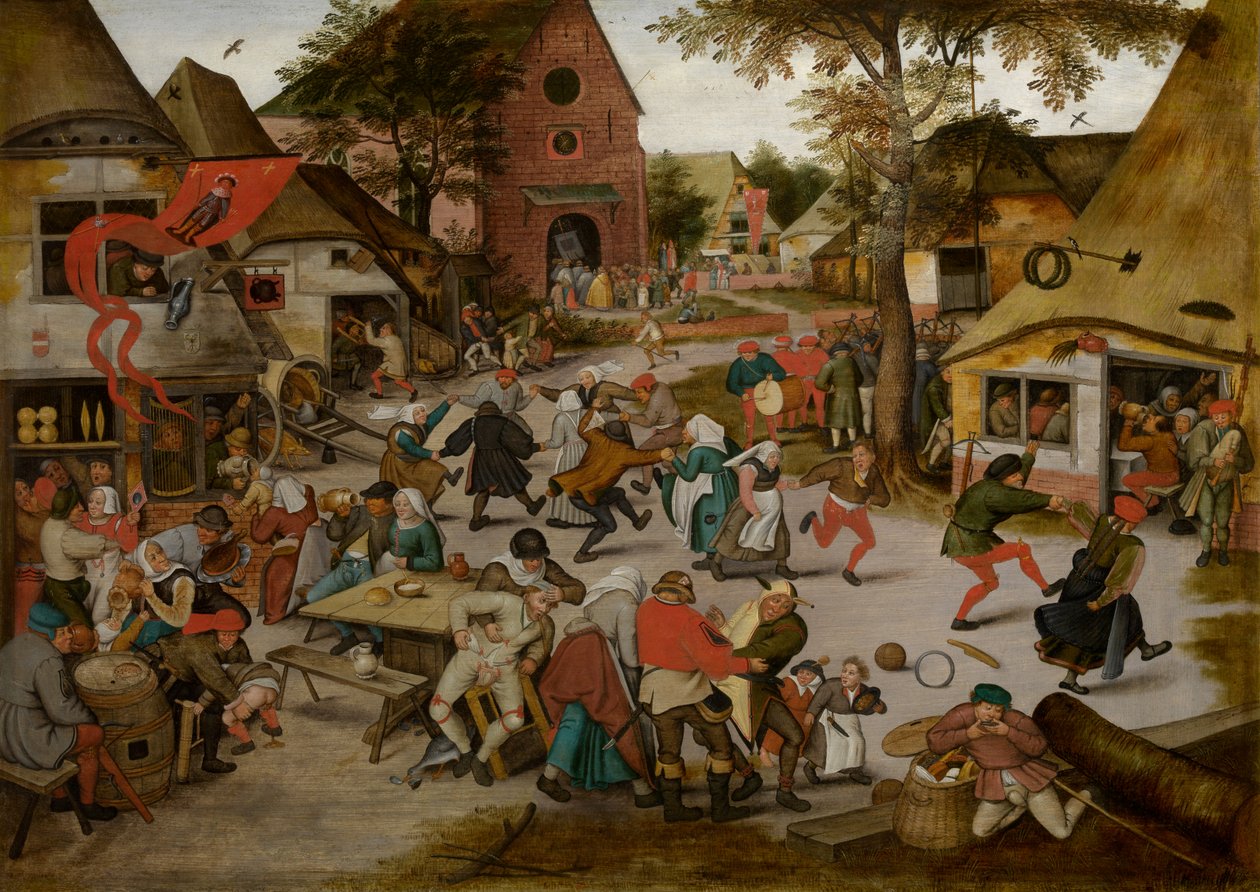 Kirmes des Festes des Heiligen Georg von Pieter the Younger Brueghel