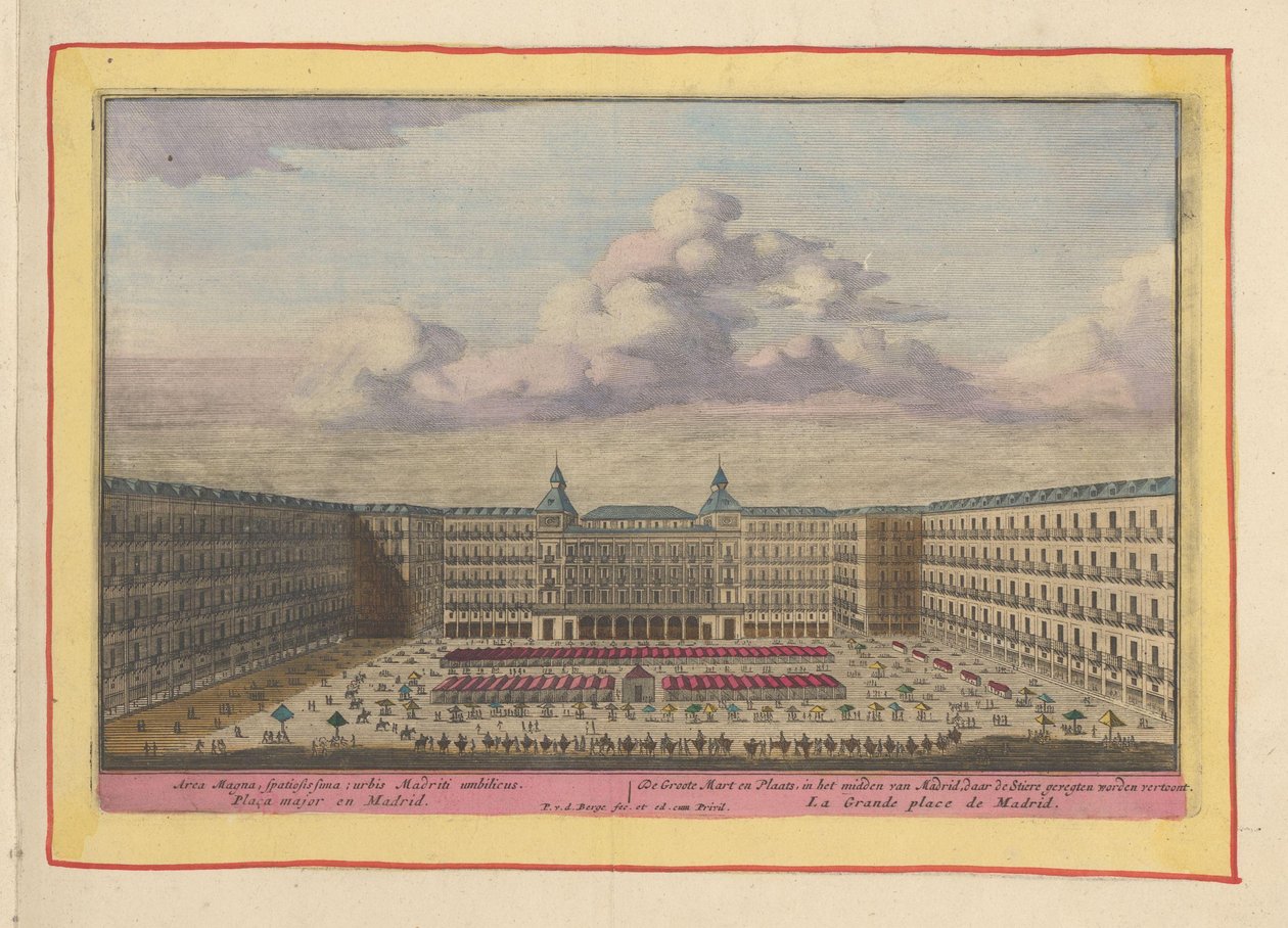 Plaza Mayor in Madrid von Pieter van den Berge
