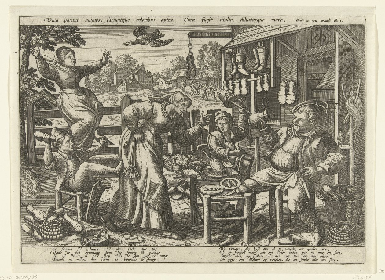 Der verdorbene Haushalt von Pieter van der Borcht (I)