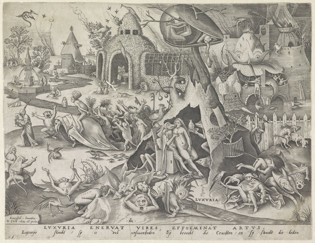 Wollust von Pieter van der Heyden