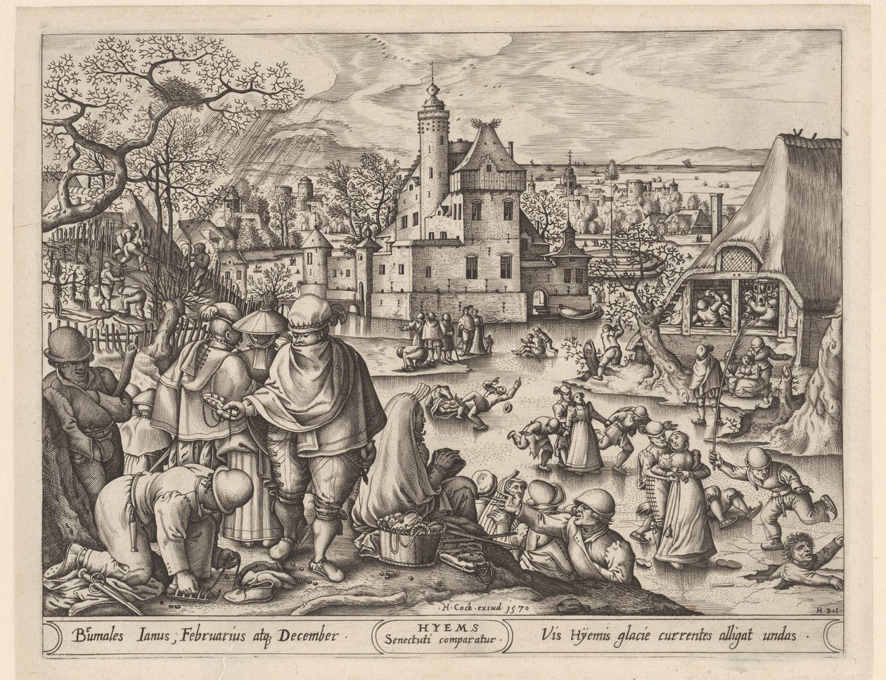 Winter von Pieter van der Heyden