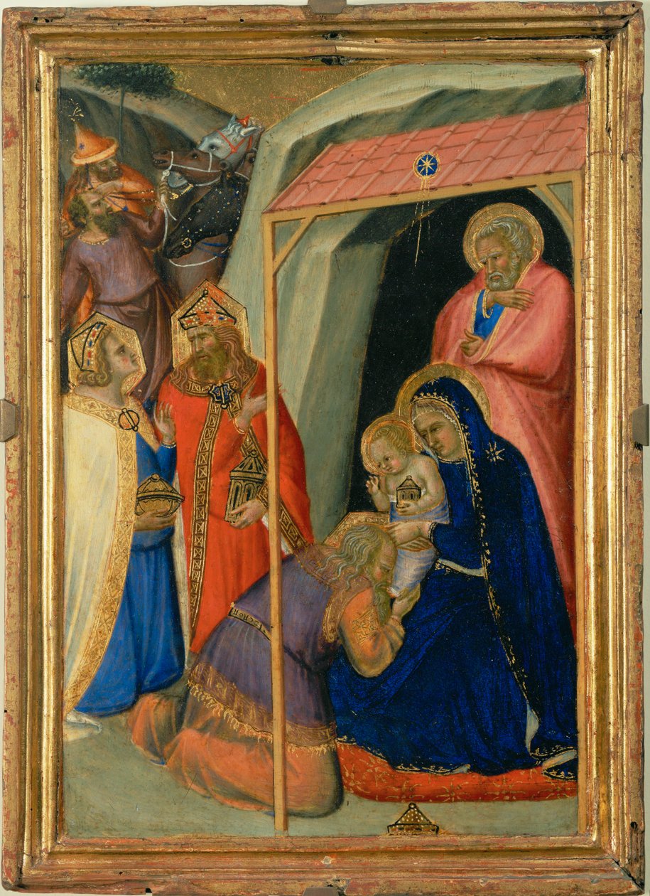 Die Anbetung der Könige von Pietro (attr. to) Lorenzetti