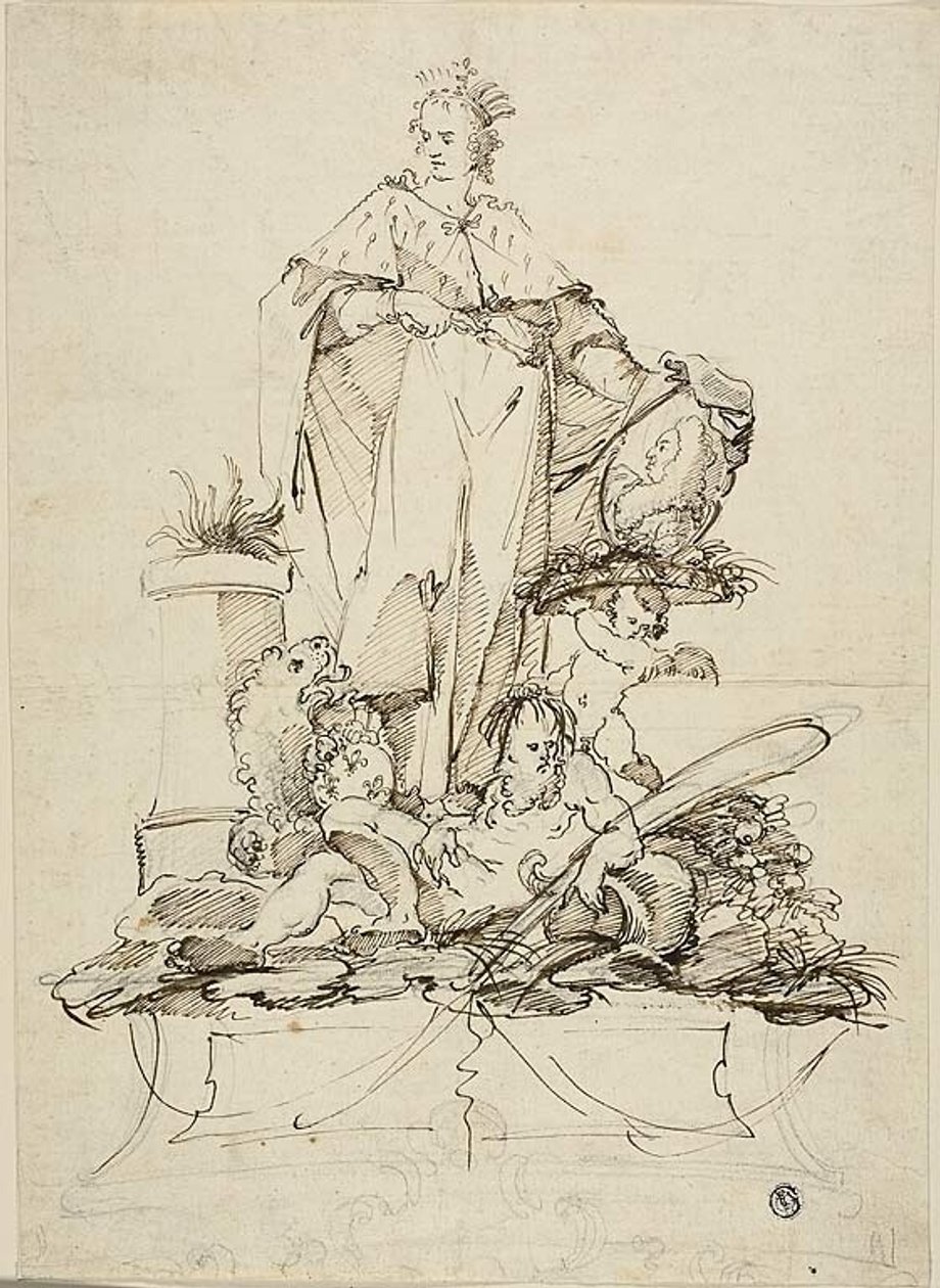Allegorie zu Ehren von Großherzog Gian-Gastone de