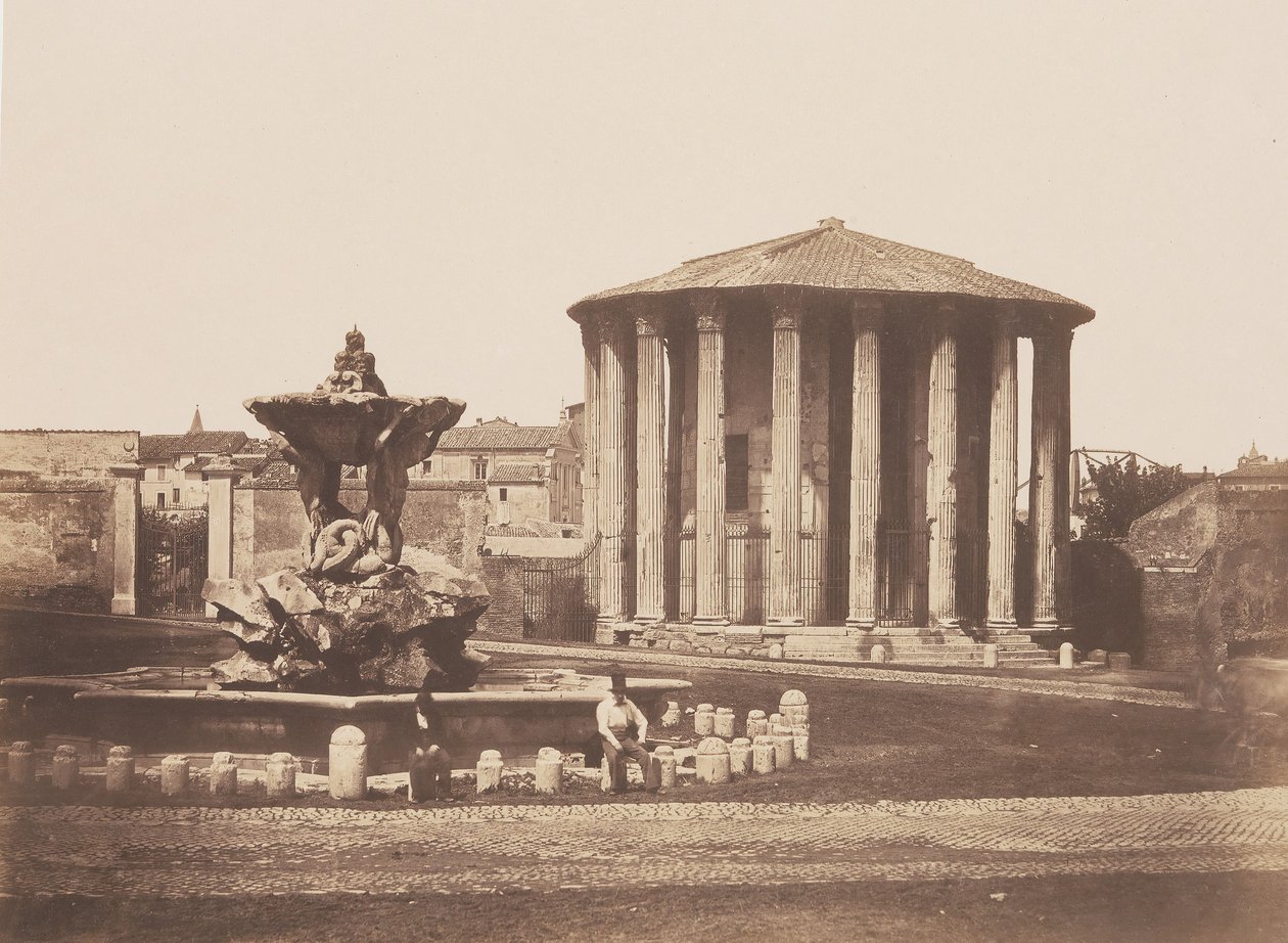 Tempel der Vesta von Pietro Dovizielli