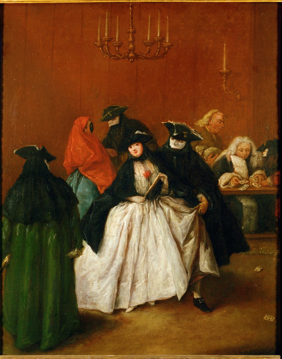 Il Ridotto von Pietro Longhi
