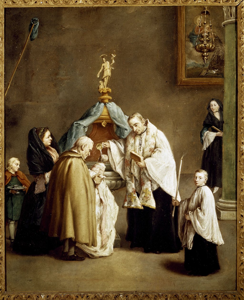 Die Taufe von Pietro Longhi