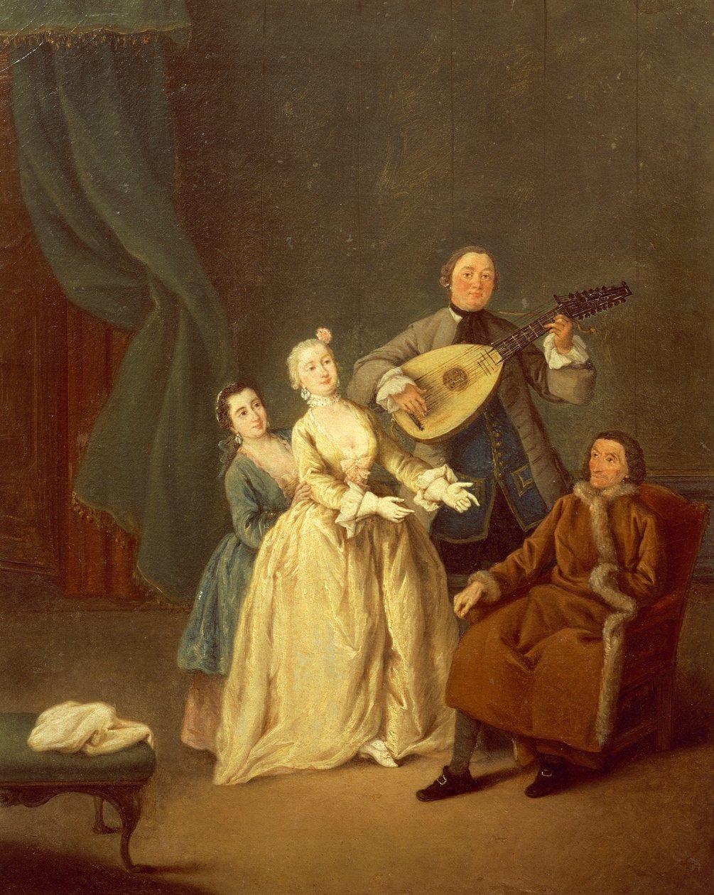 Das Konzert oder die Familie im Konzert von Pietro Longhi