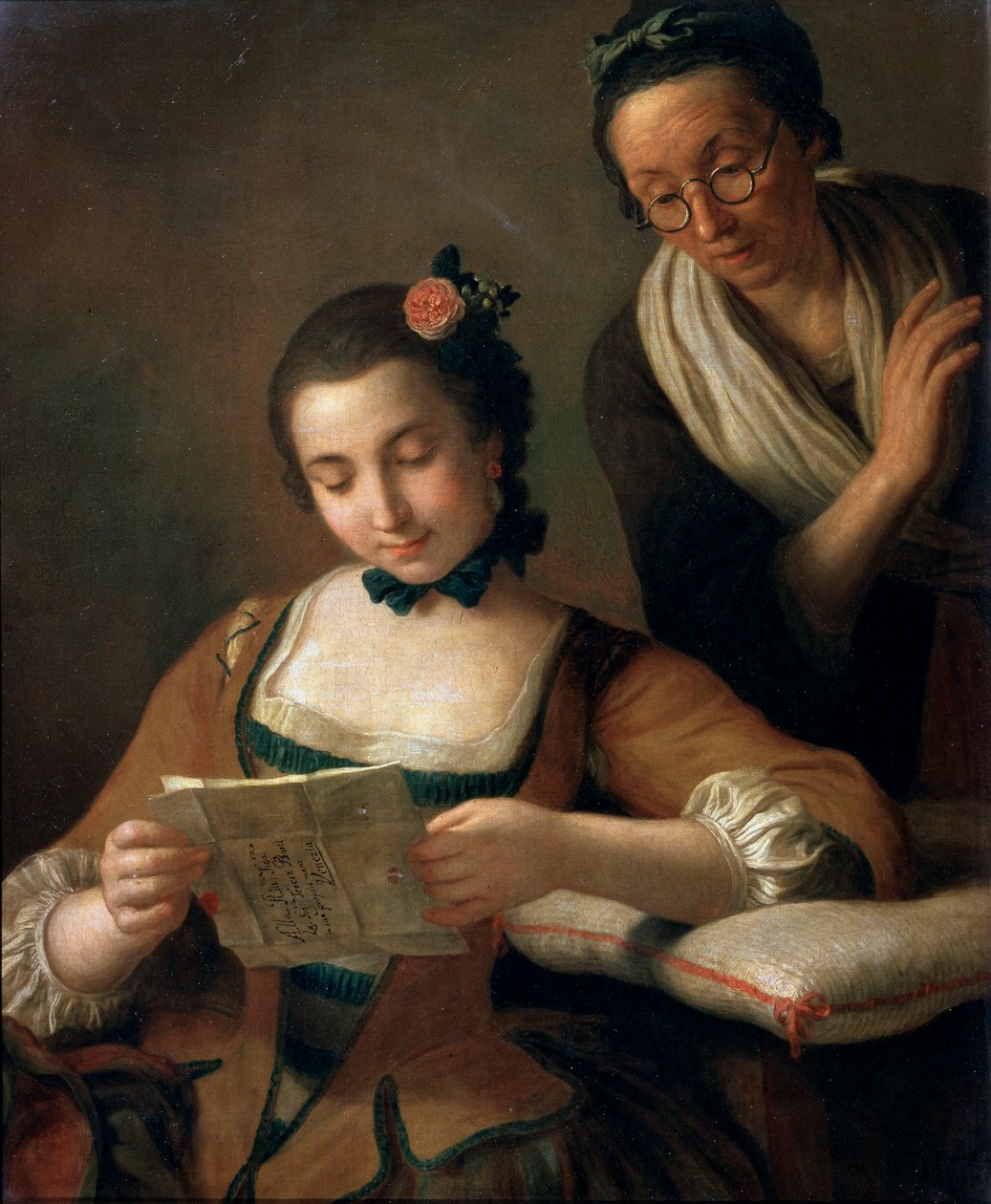 Lesen, ca. 1727-1760 von Pietro Antonio Rotari