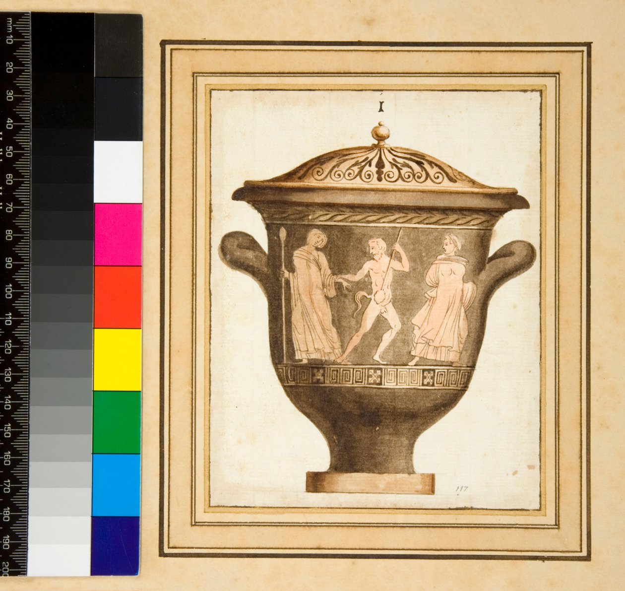 Etruskischer Krater von Pietro Santi Bartoli