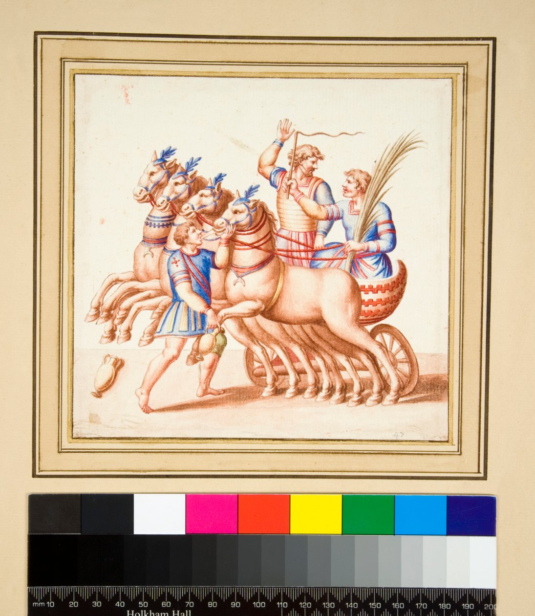 Zwei Wagenlenker von Pietro Santi Bartoli