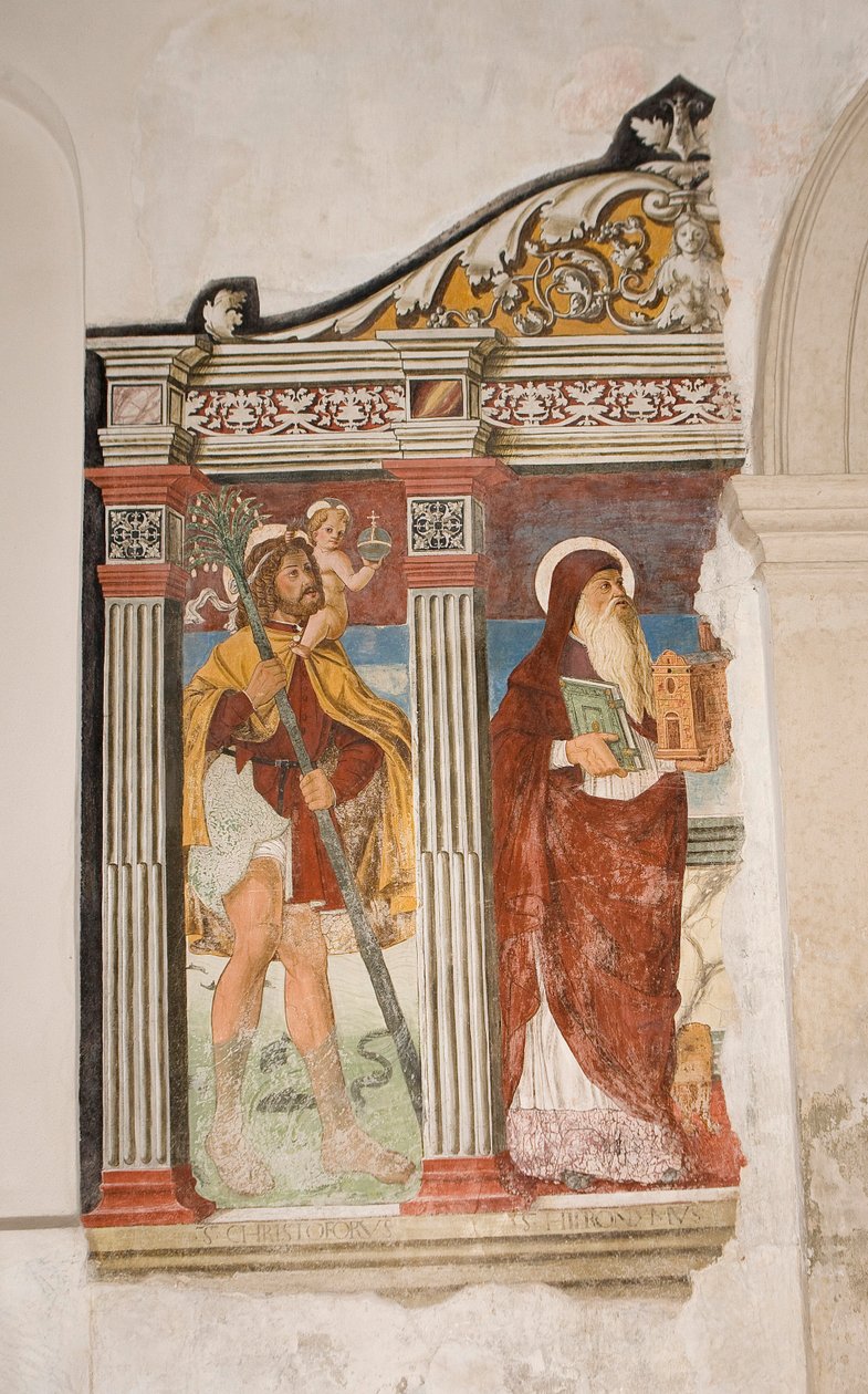 Kirche St. Pietro und Paolo, Valvasone, Friaul, Italien (Fresko) von Pietro da Vicenza