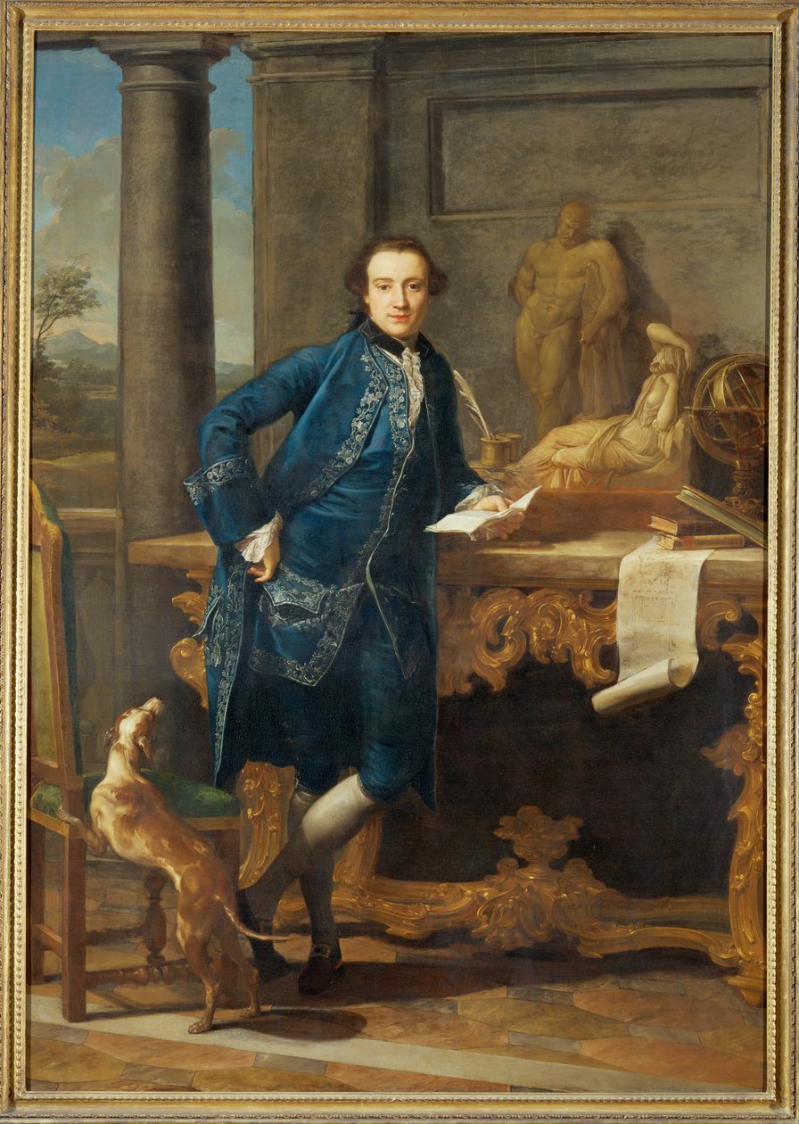 Charles John Crowle, Kunstliebhaber von Pompeo Girolamo Batoni