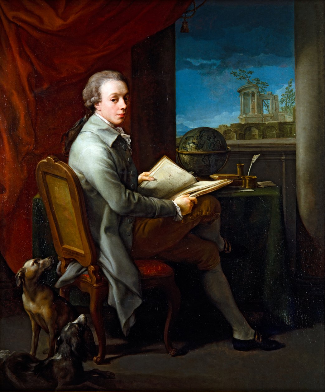 Paar Porträts, Herr von Pompeo Girolamo Batoni