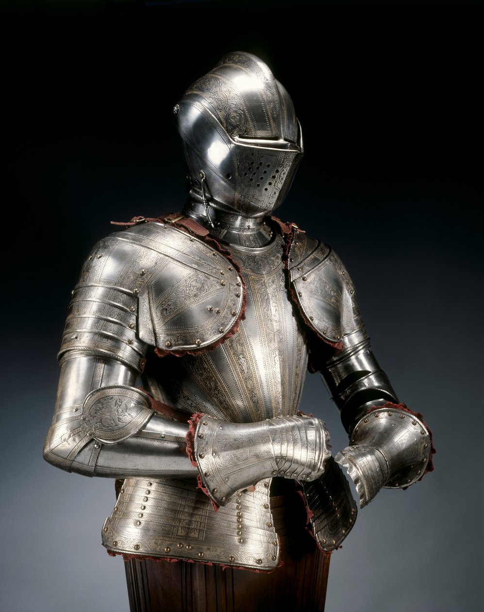 Halbrüstung für das Fußturnier, ca. 1590 von Pompeo della Cesa
