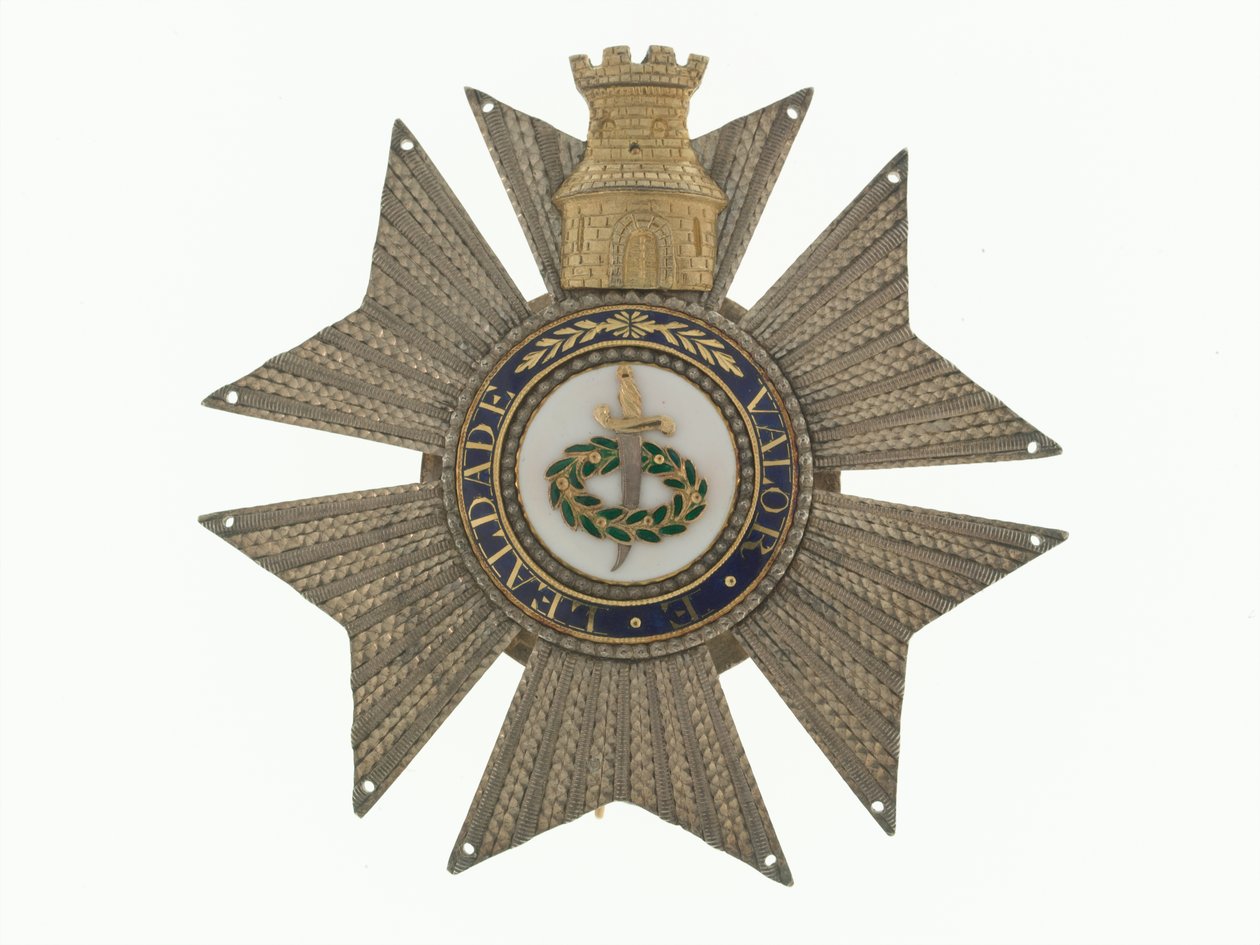 Abzeichen, Orden des Turms und des Schwertes, Portugal, General Sir Galbraith Lowry Cole von Portuguese School