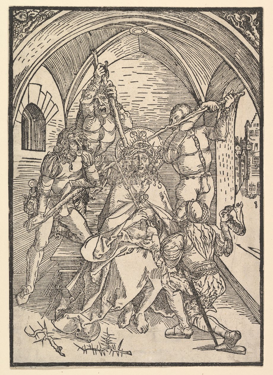 Christus mit Dornenkrone, ca. 1500 von Possibly Albrecht Dürer
