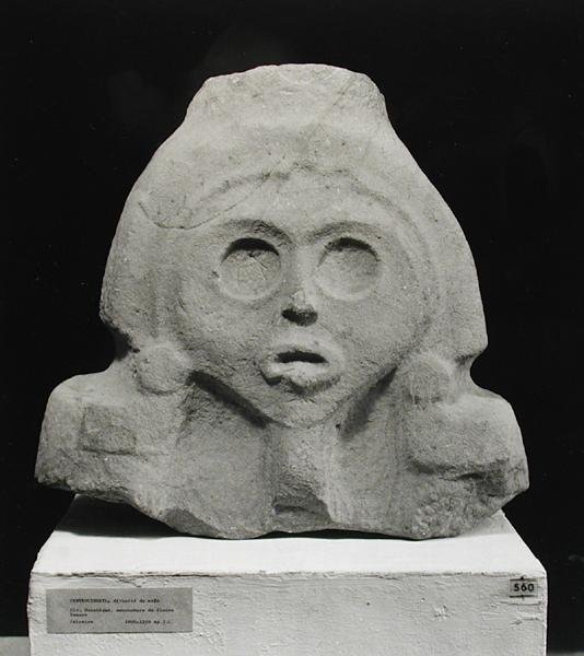 Kopf von Centeocihuatl, Göttin des Maises, Huasteken, um 1000-1250 von Pre Columbian Pre Columbian