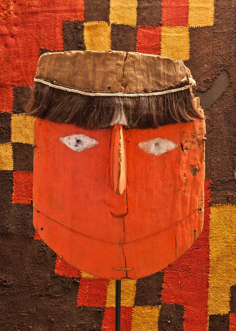 Grabmaske / Peru, Chancay-Kultur von Precolombian Precolombian