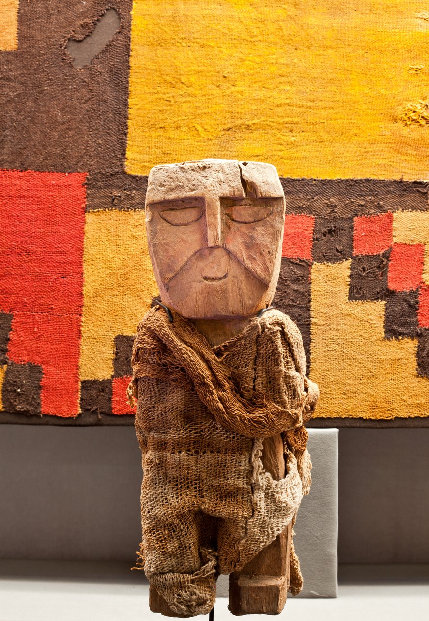 Grabstatuette / Peru, Chancay-Kultur von Precolombian Precolombian