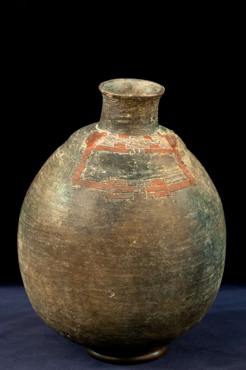 Kugelförmige Vase / Paracas-Kultur von Precolombian Precolombian