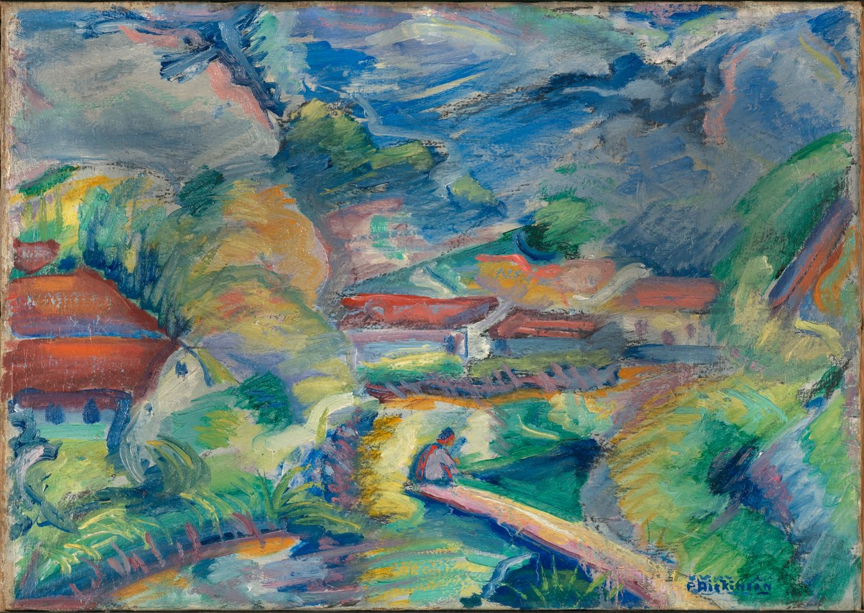 Unbetitelte Landschaft von Preston Dickinson