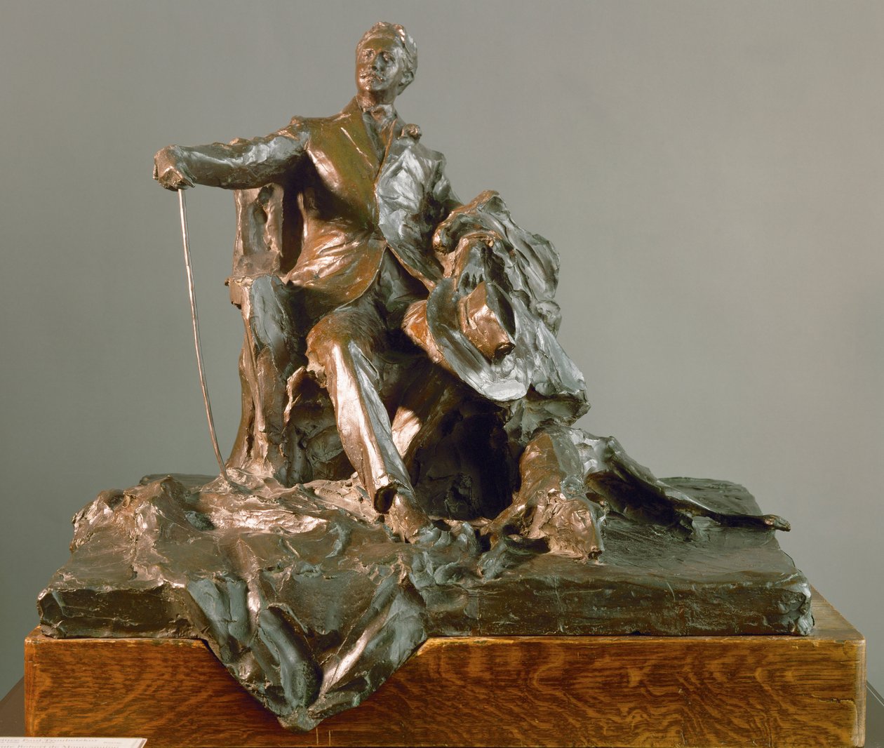 Graf Robert de Montesquiou Bronze von Prince Paul Petrovic Troubetzkoy