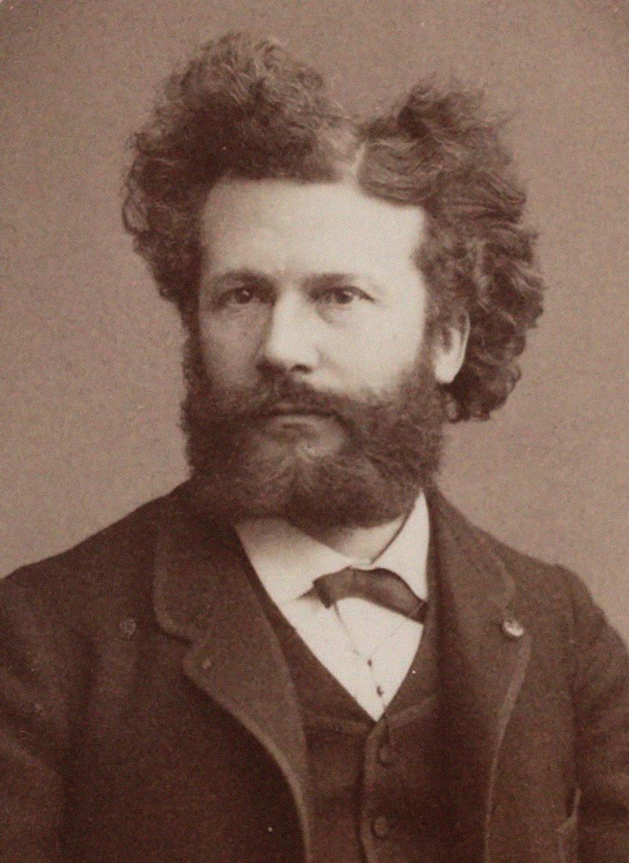 Porträt von Camille Flammarion von Prudent René Patrice Dagron