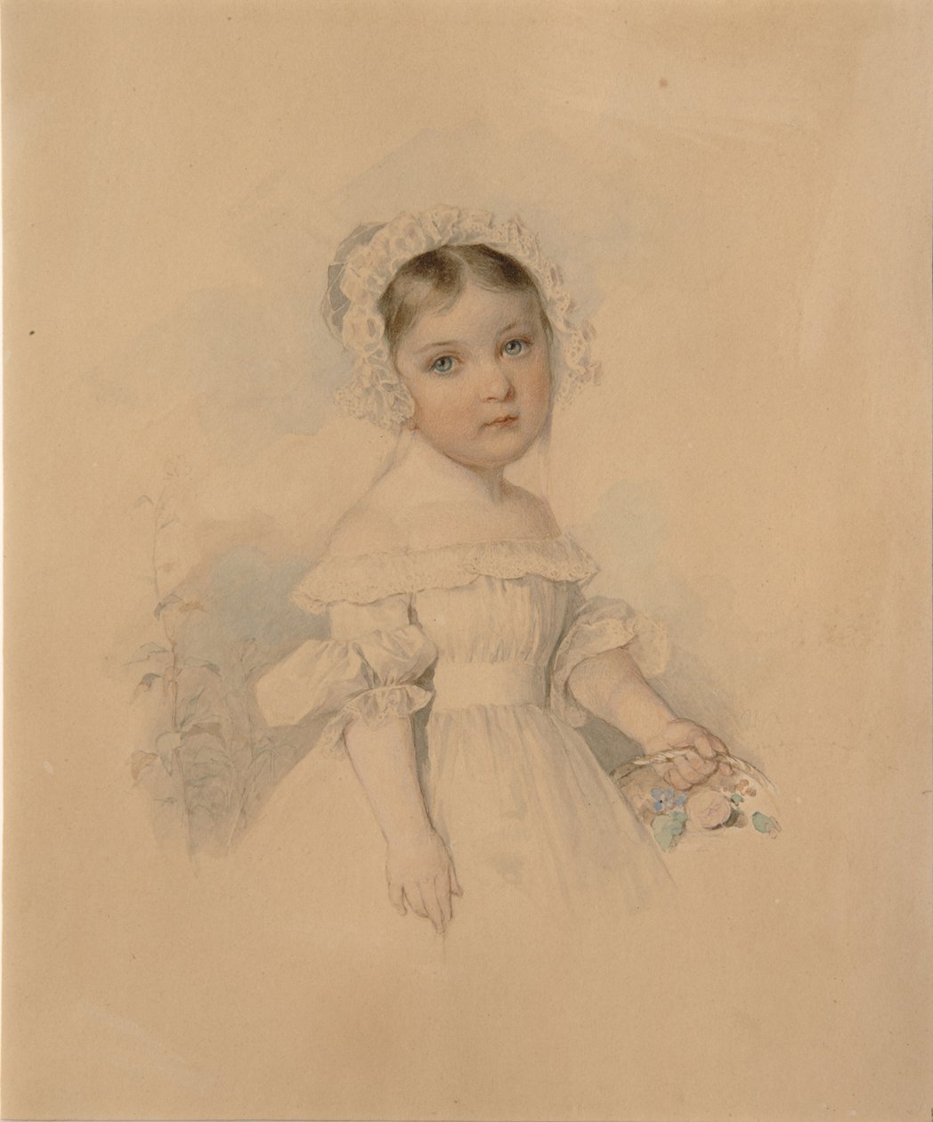 Porträt der Gräfin Alexandra Alexandrowna Golizyna, Mitte der 1820er Jahre von Pyotr Fyodorovich Sokolov