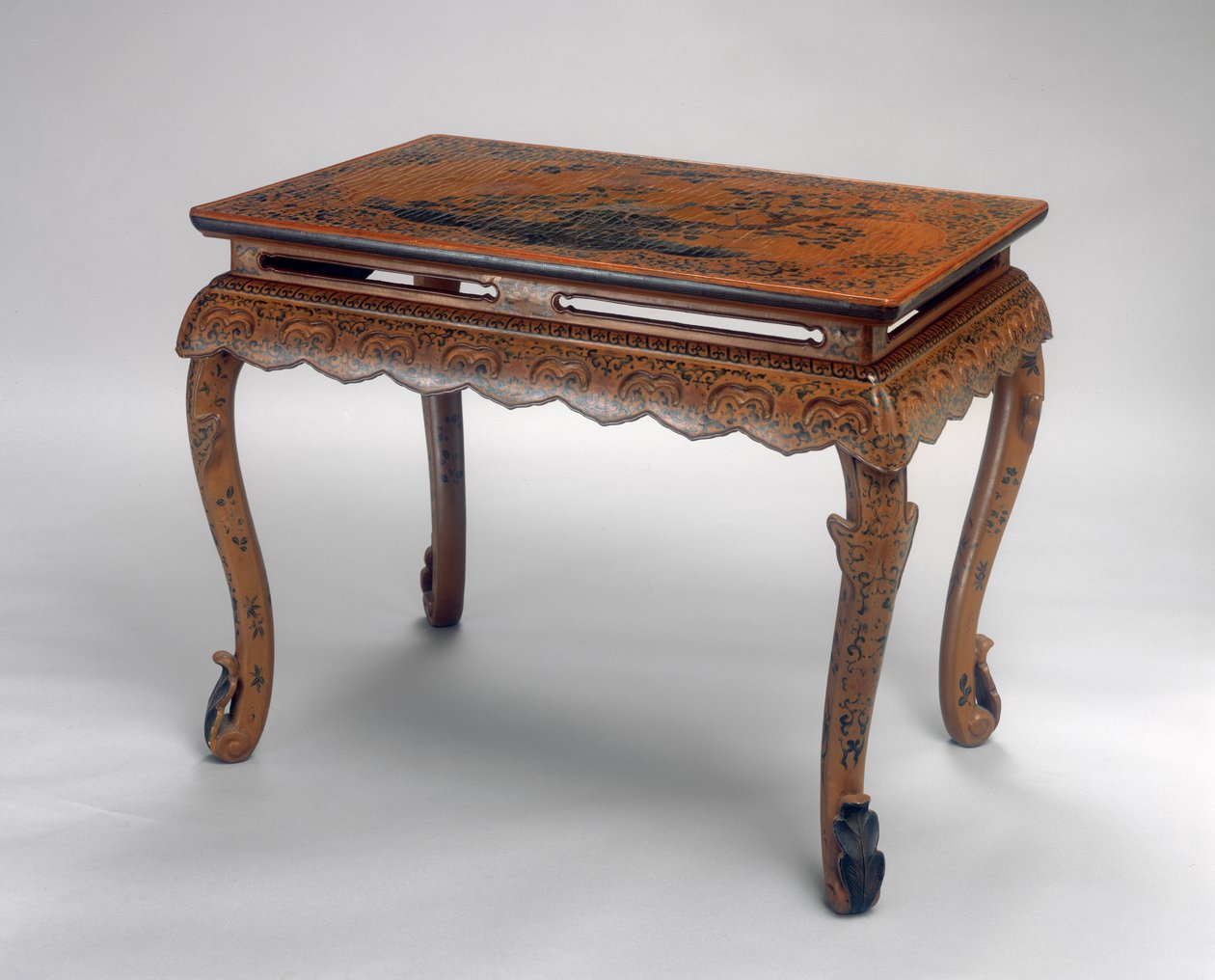 Tisch, Kangxi-Periode (1662-1722) von Qing Dynasty Chinese School
