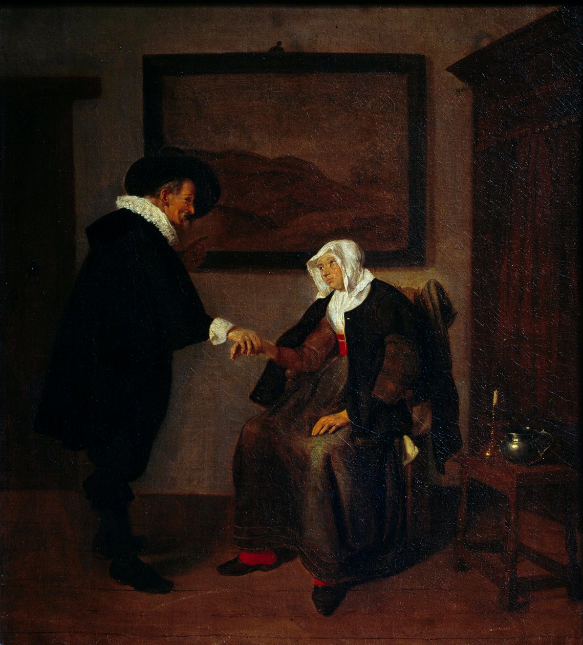 Beratung von Quiringh Gerritsz. van Brekelenkam