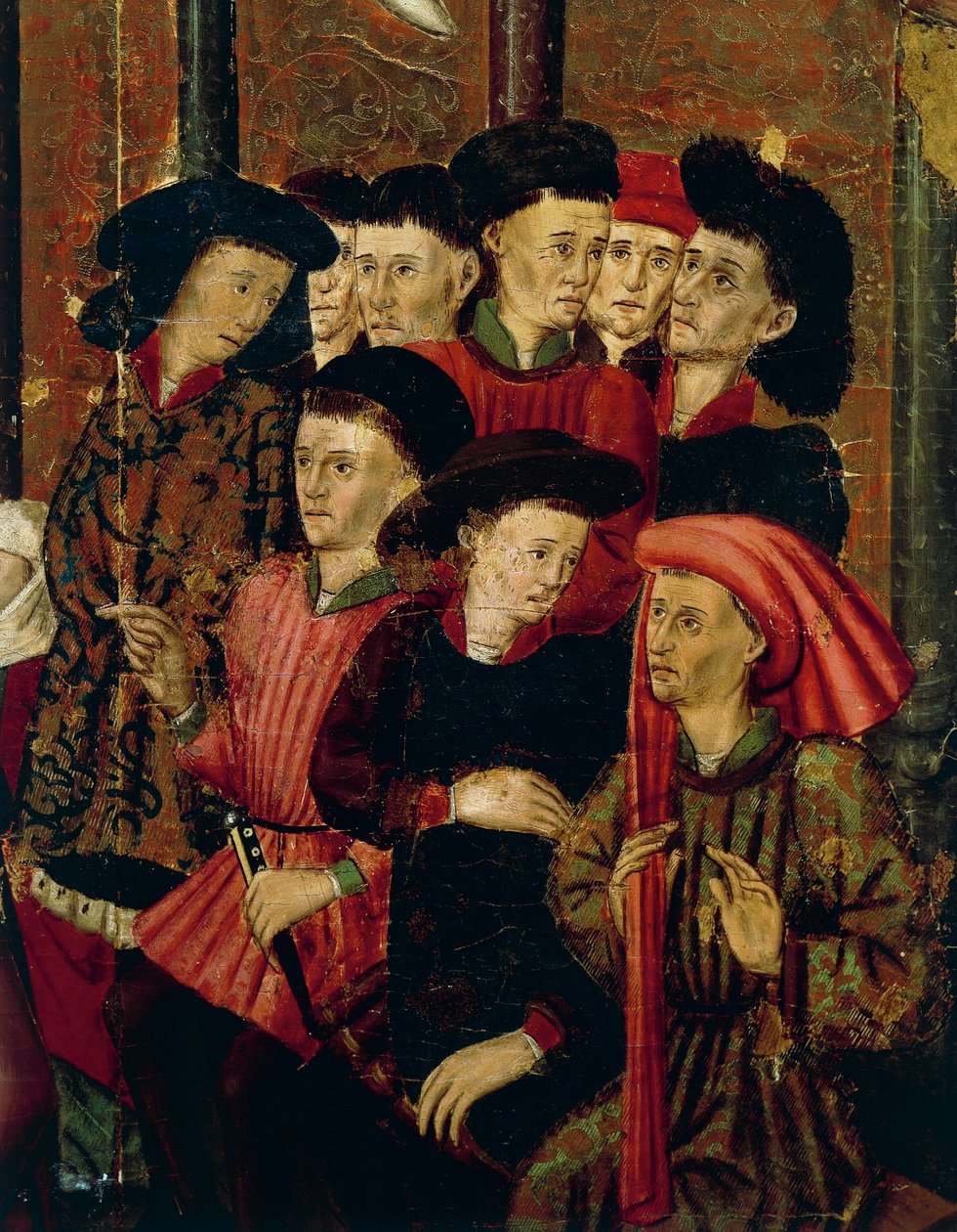 Predigt (Detail) von Rafael & Figuera Joan (active c.1454 1477) Tomas