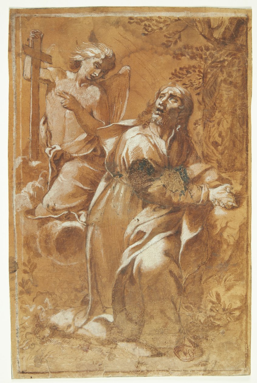 Jesus im Garten Gethsemane von Raffaellino dal Colle