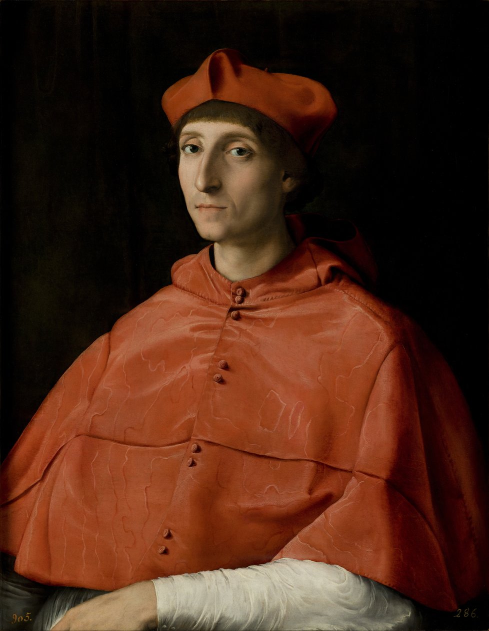 Porträt eines Kardinals von Raffaello Sanzio Raphael