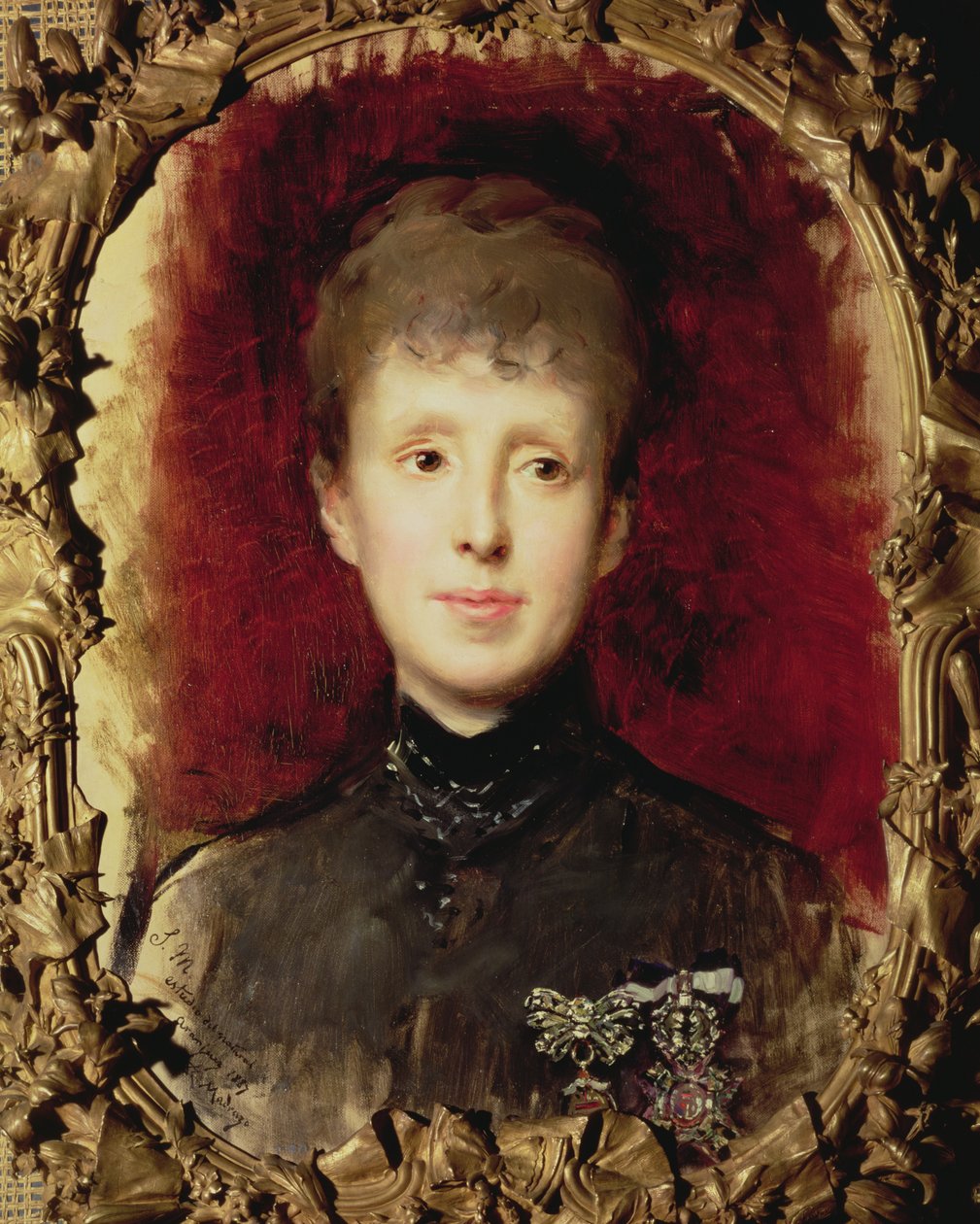 Marie Christine von Habsburg, 1887 von Raimundo de Madrazo y Garreta