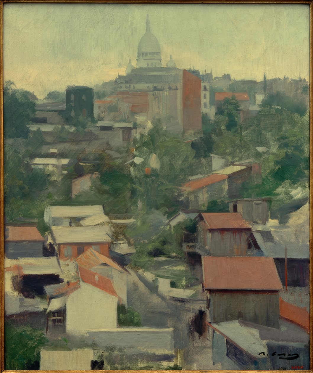 Sacré-Cœur, Montmartre von Ramon Casas i Carbo