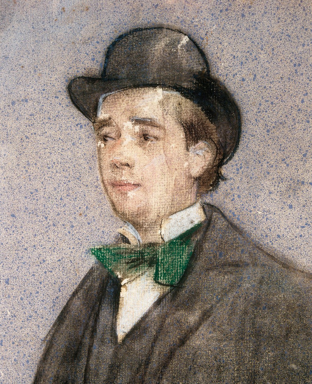 Porträt von Adrià Gual, spanischer Dramatiker von Ramon Casas i Carbo