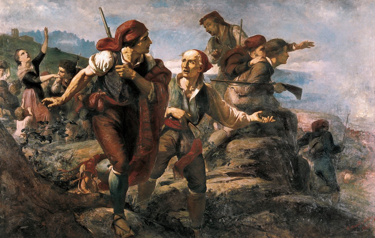 Spanischer Unabhängigkeitskrieg: Die katalanische Miliz von Bruc von Ramón Martí Alsina