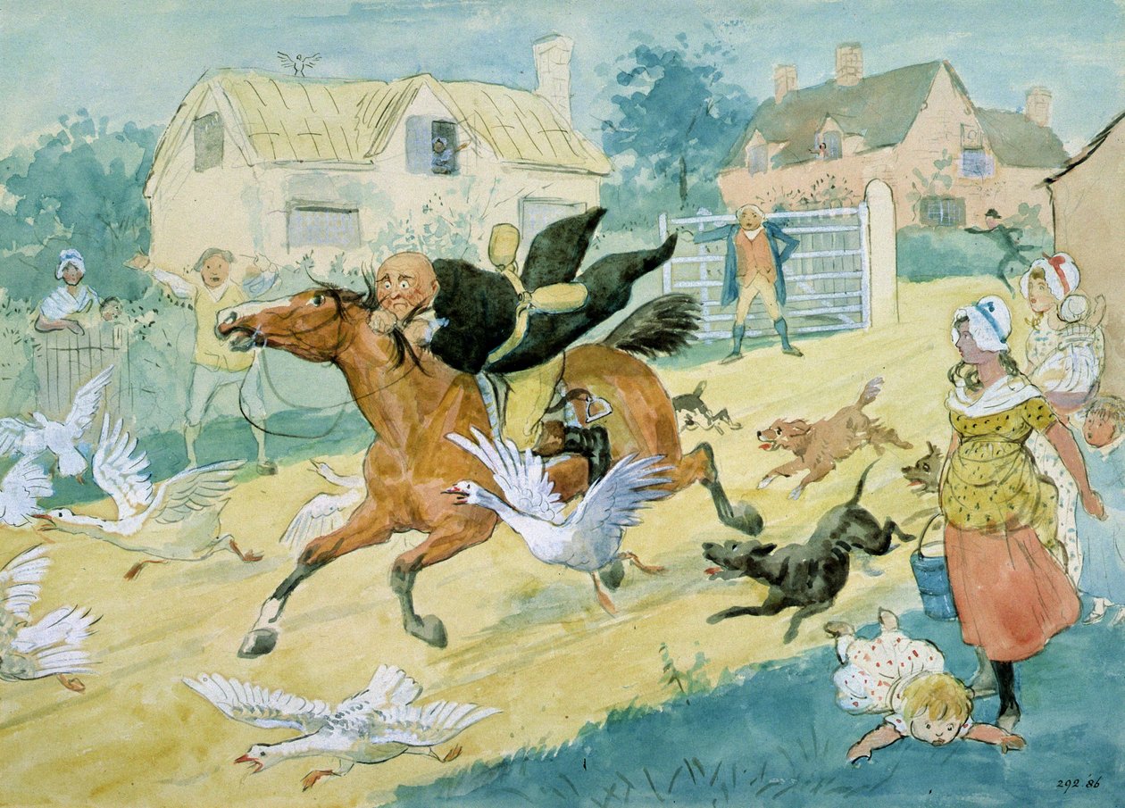 John Gilpin reitet nach Edmonton von Randolph Caldecott