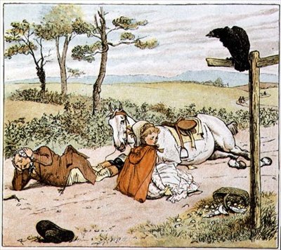 Der Bauer auf dem Boden, aus 
