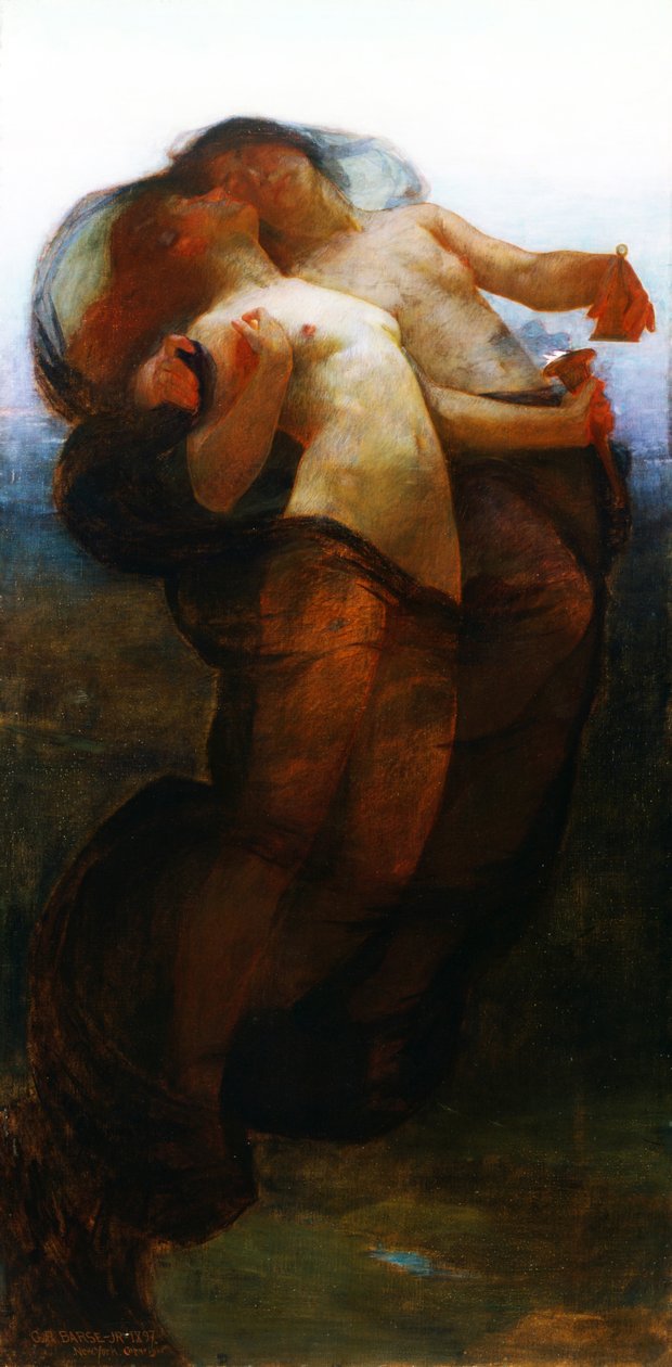 Nacht und der abnehmende Tag von Randolph George Jr. Barse