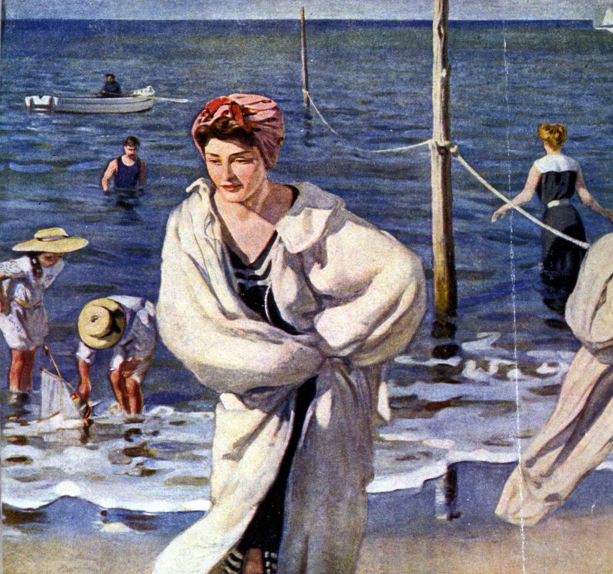 Am Wasser, Illustration von Raoul du Gardier von Raoul Du Gardier